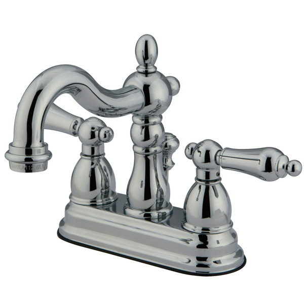 Kingston Brass 4" Centerset Bathroom Faucet, Chrome KB1601ALB